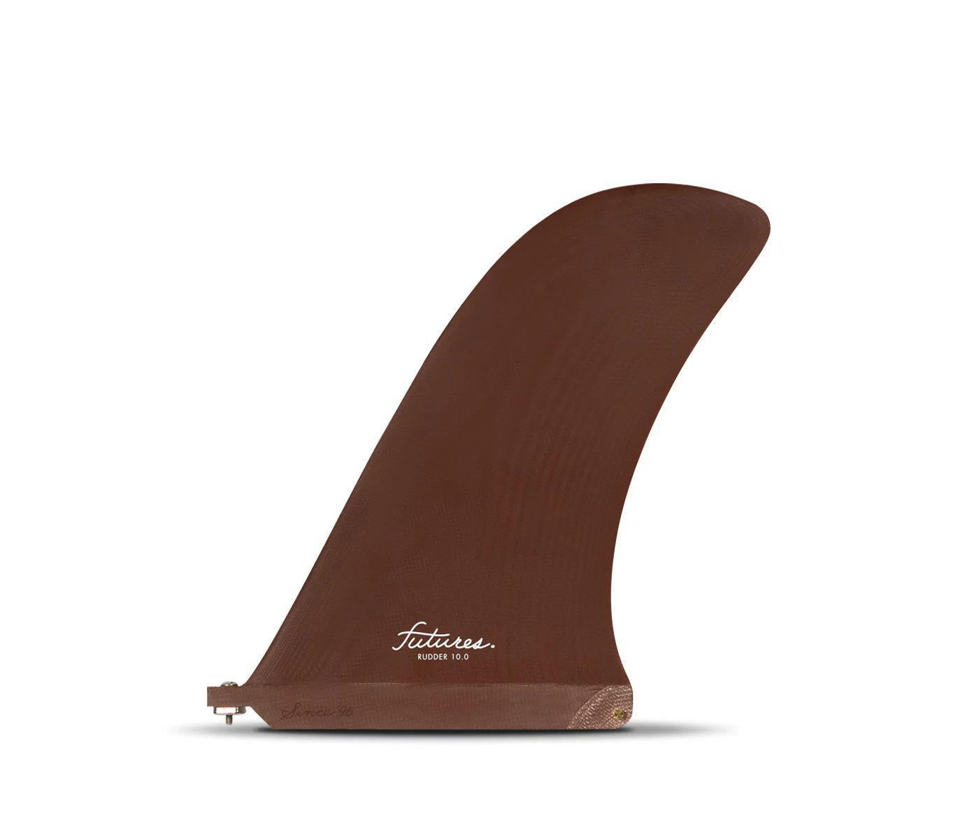 Futures Rudder 10.0 - (Burgundy)
