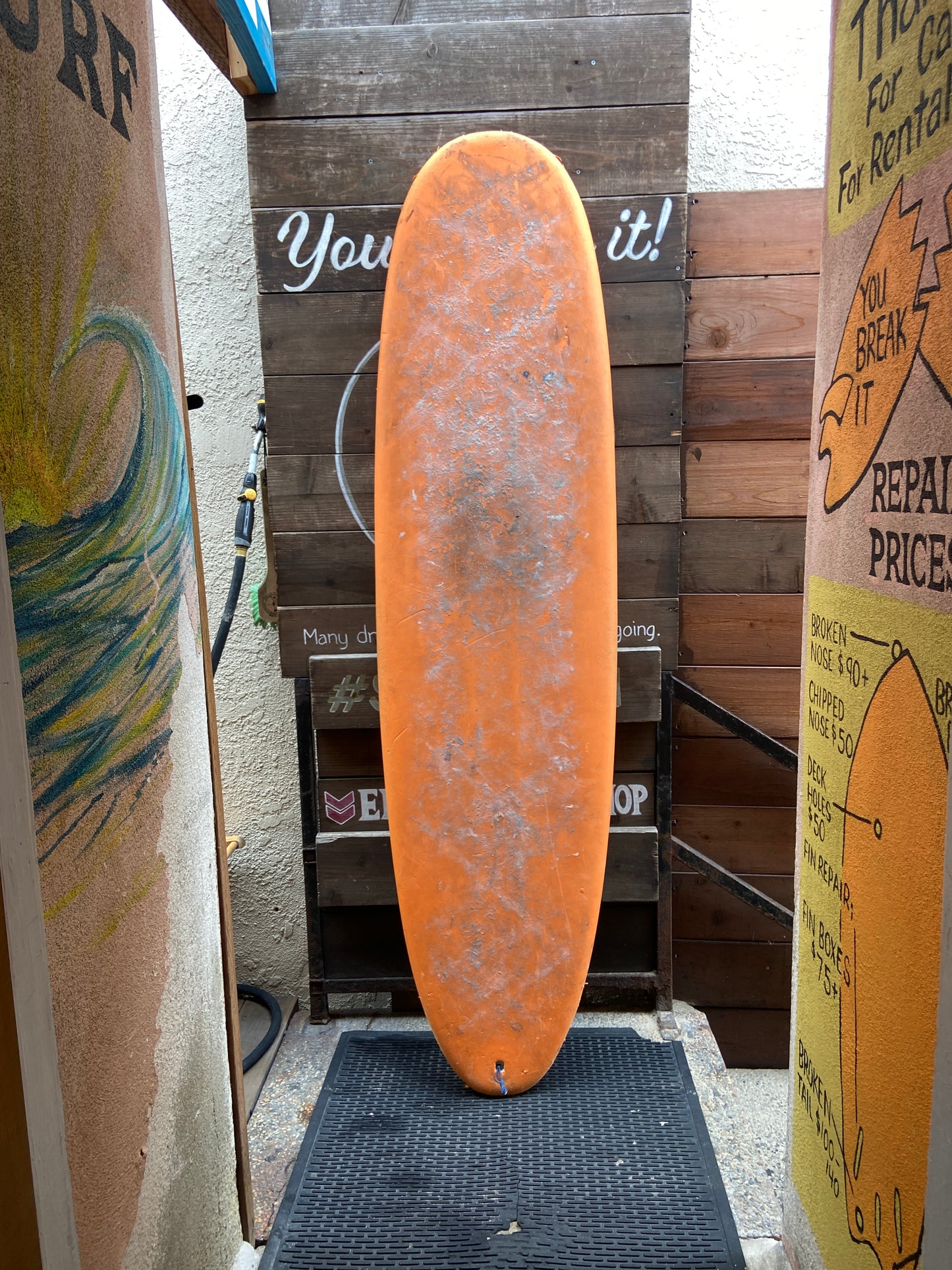 RENT: longboard soft top 7'0