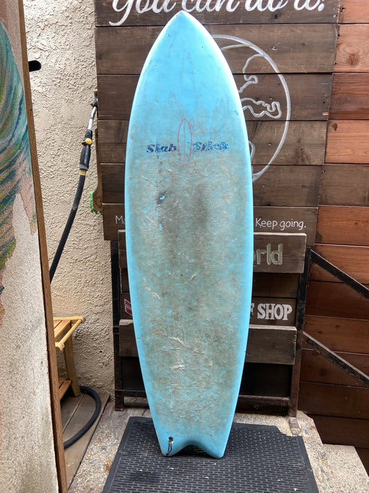RENT: Stab Stick triple fin fish soft top 6'2"
