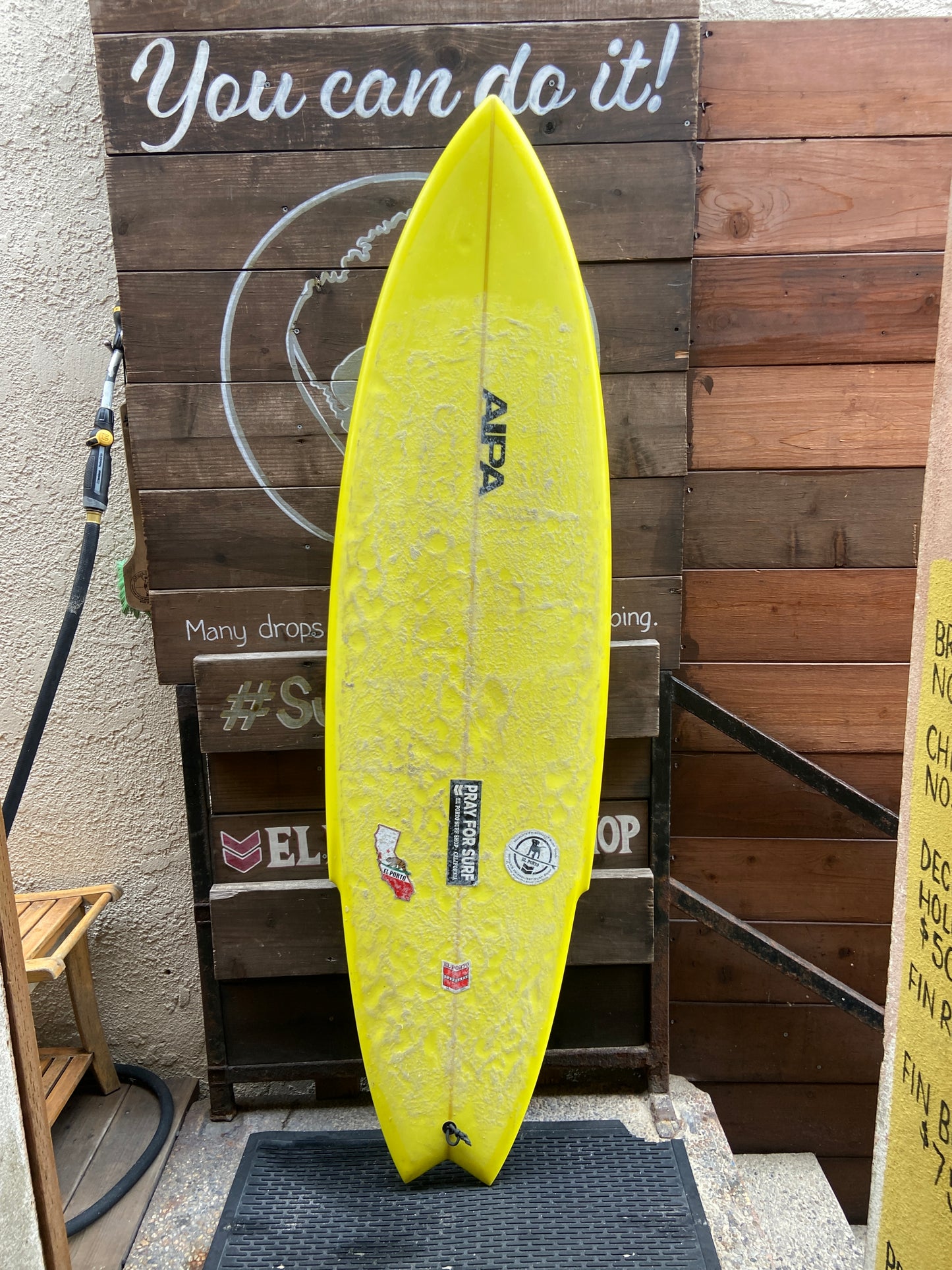 RENT: AIPA single fin fish 6'2"