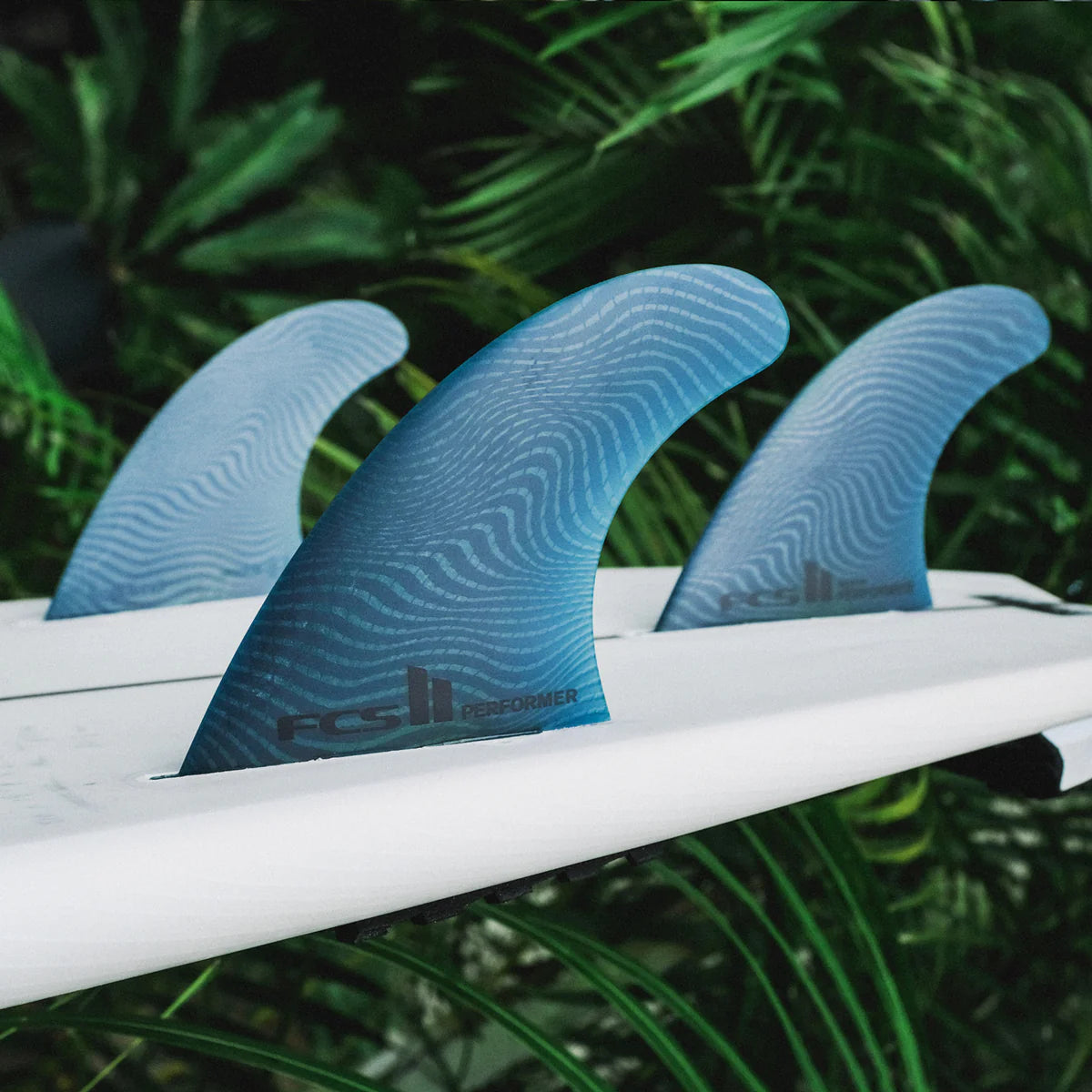 FCS II Performer Neo Glass Xsmall Pacific Tri Fins