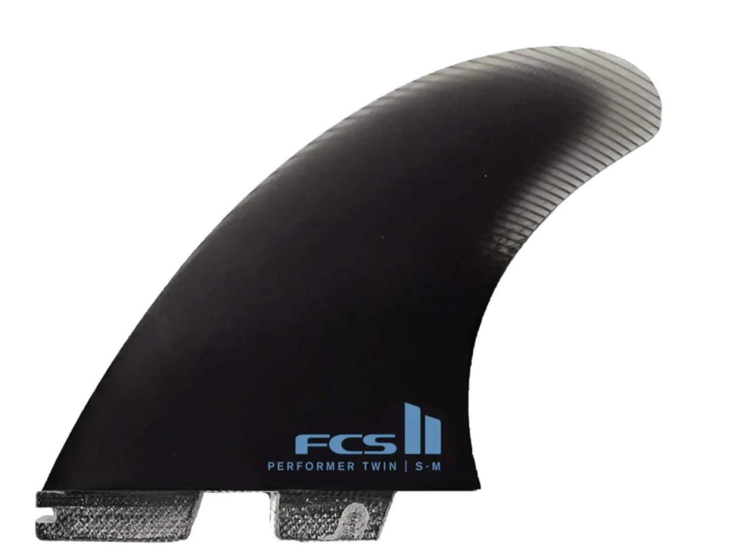 FCS ll Performer Twin+1 S-M Black Fins