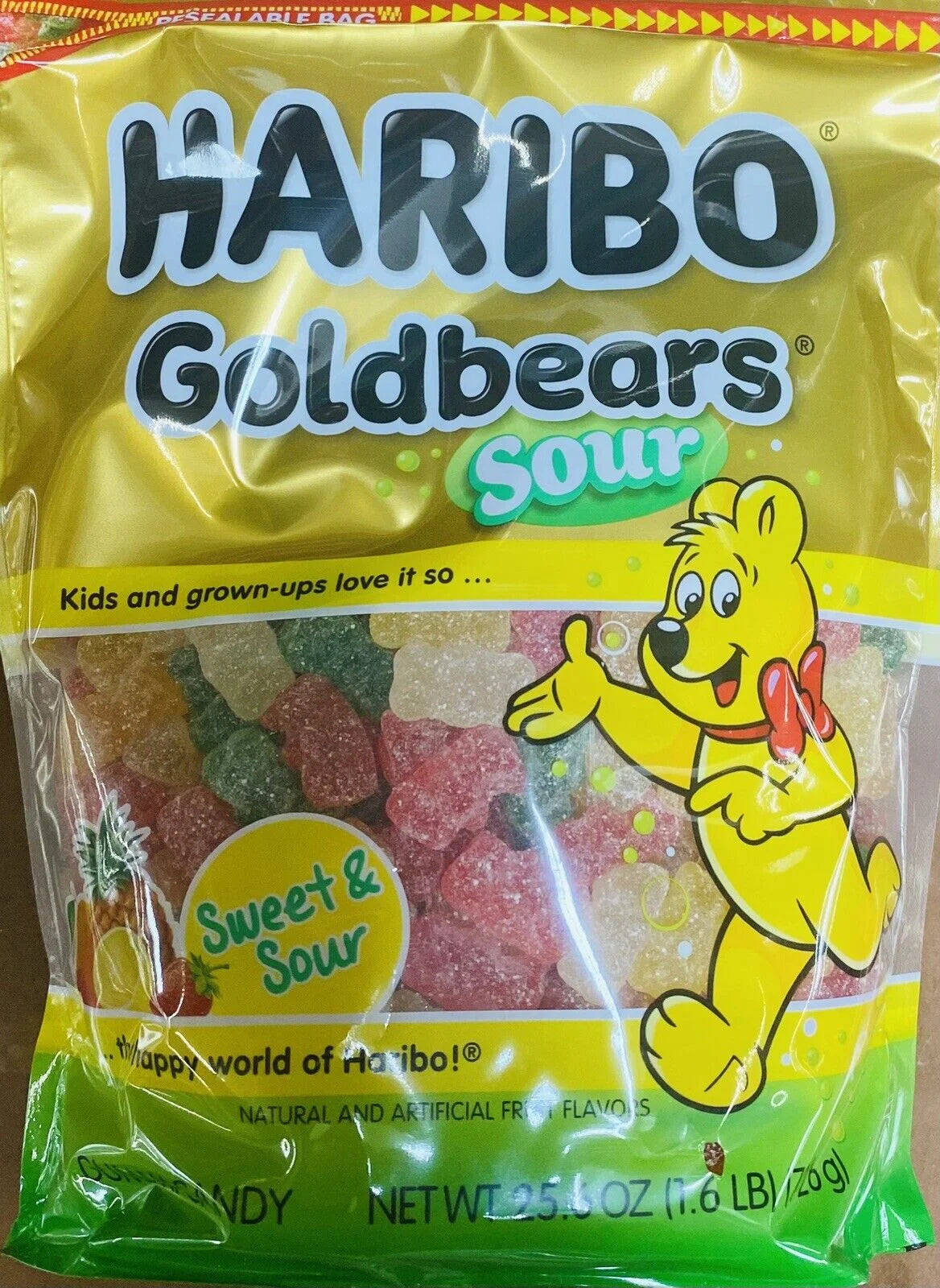 Haribo Gummy Bears Sour