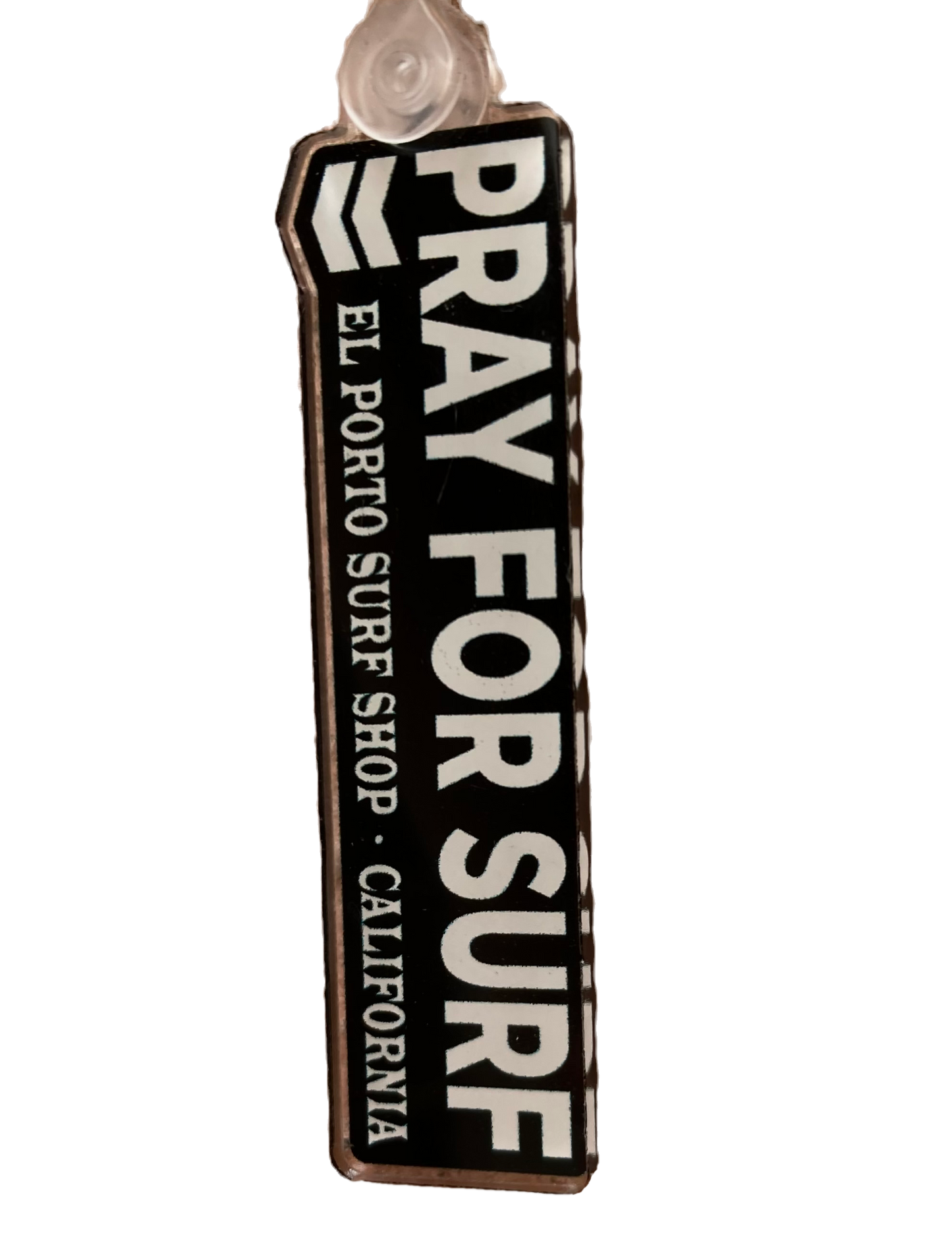 "Pray For Surf" Keychain