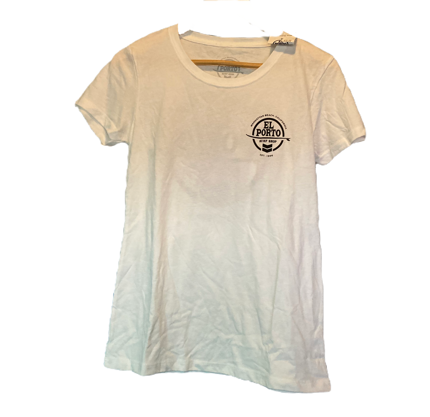 El Porto Surf Shop circle logo t-shirt womens