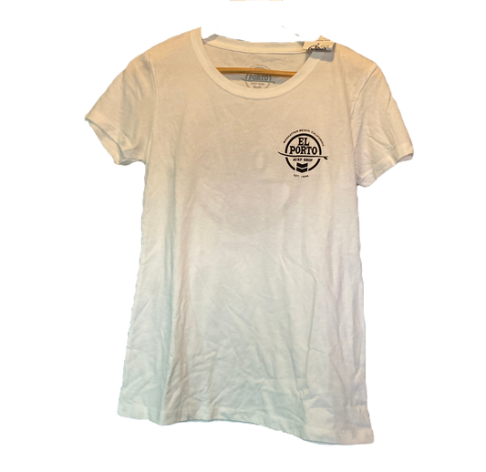 El Porto Surf Shop circle logo t-shirt womens