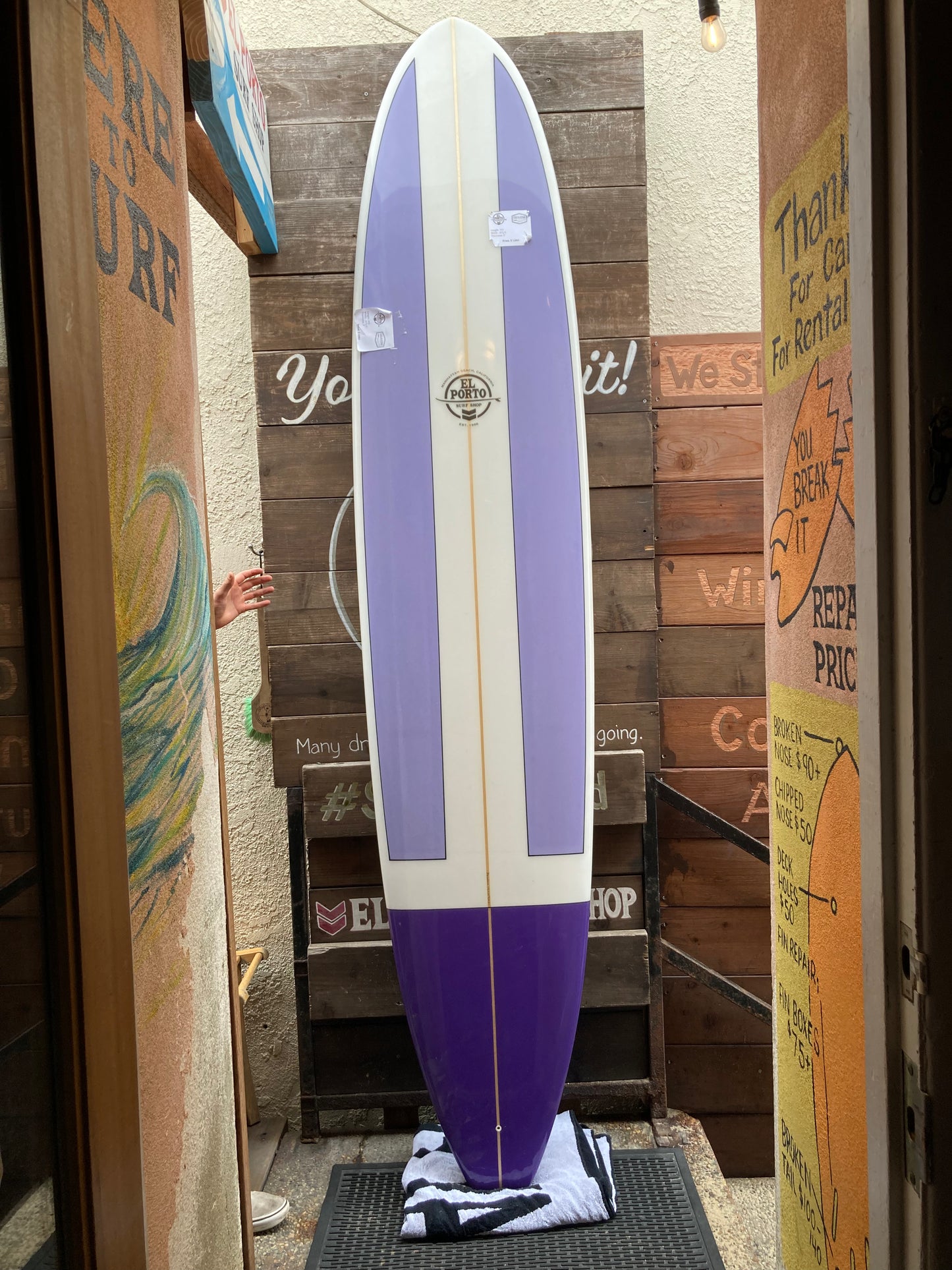 El Porto x Barahona Lilac Tail 9'0
