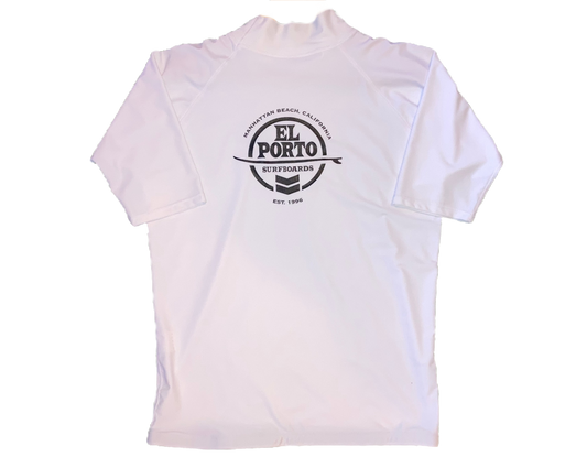 El Porto Logo Rash Guard - Short Sleeve