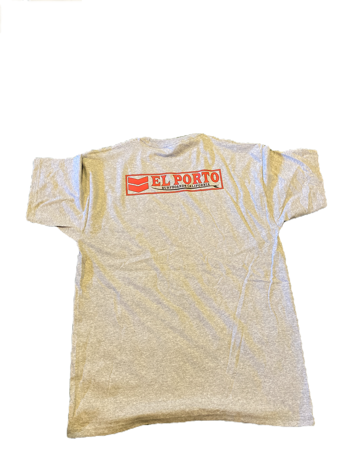 Grey Chevron El Porto Surf Shop Logo Short Sleeve