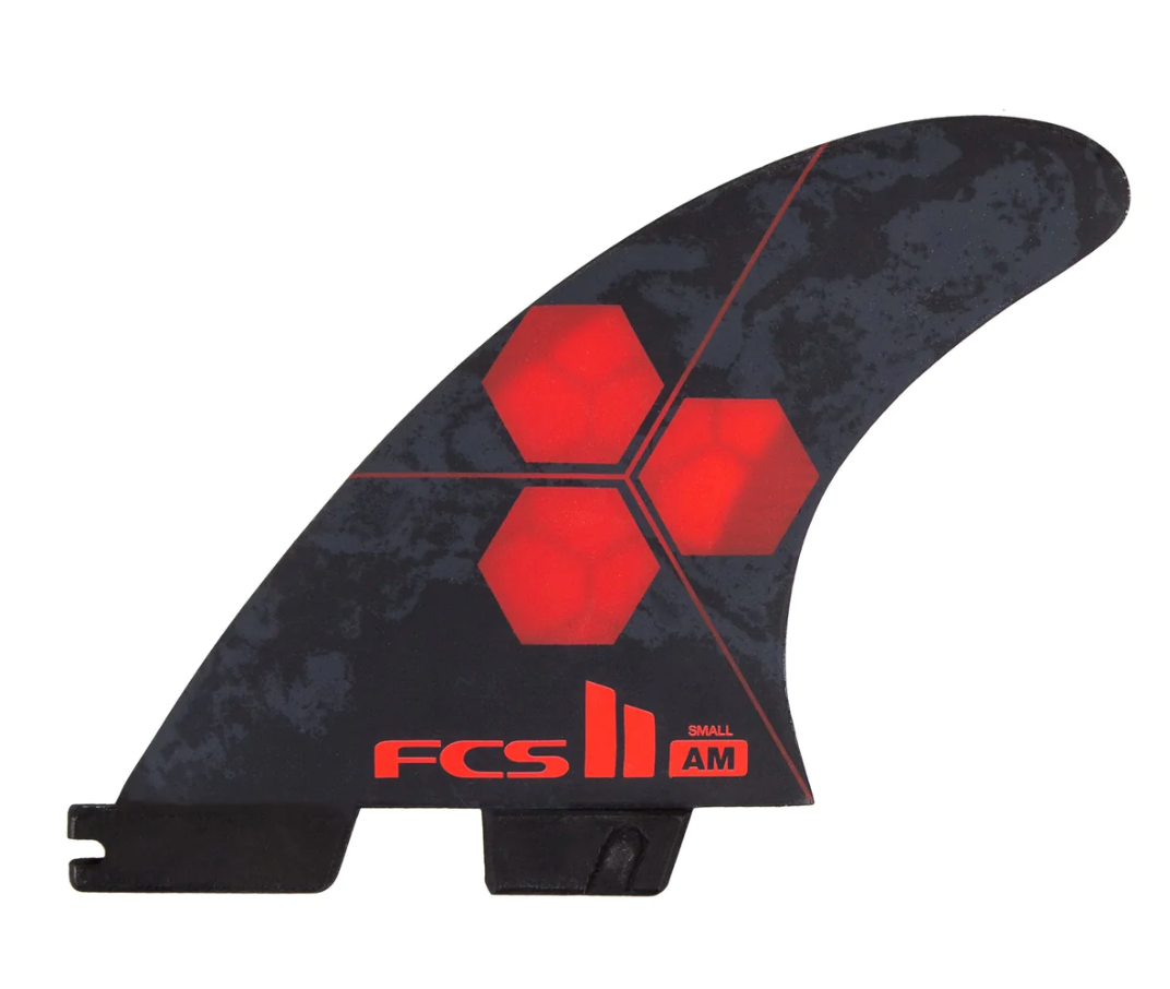 FCS II AM PC Small Red Thruster Fins