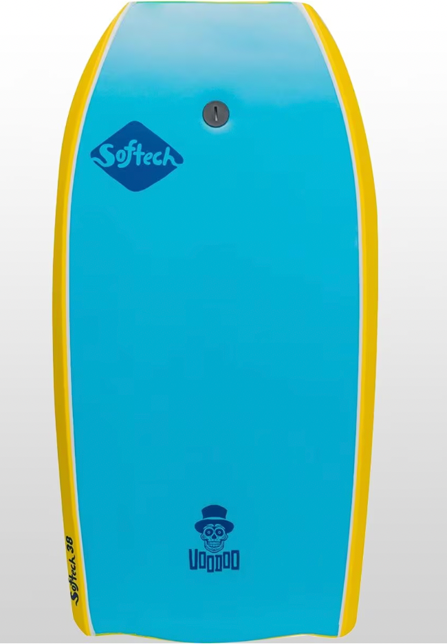 Softech Voodoo Yellow/Neon Blue 40" Bodyboard