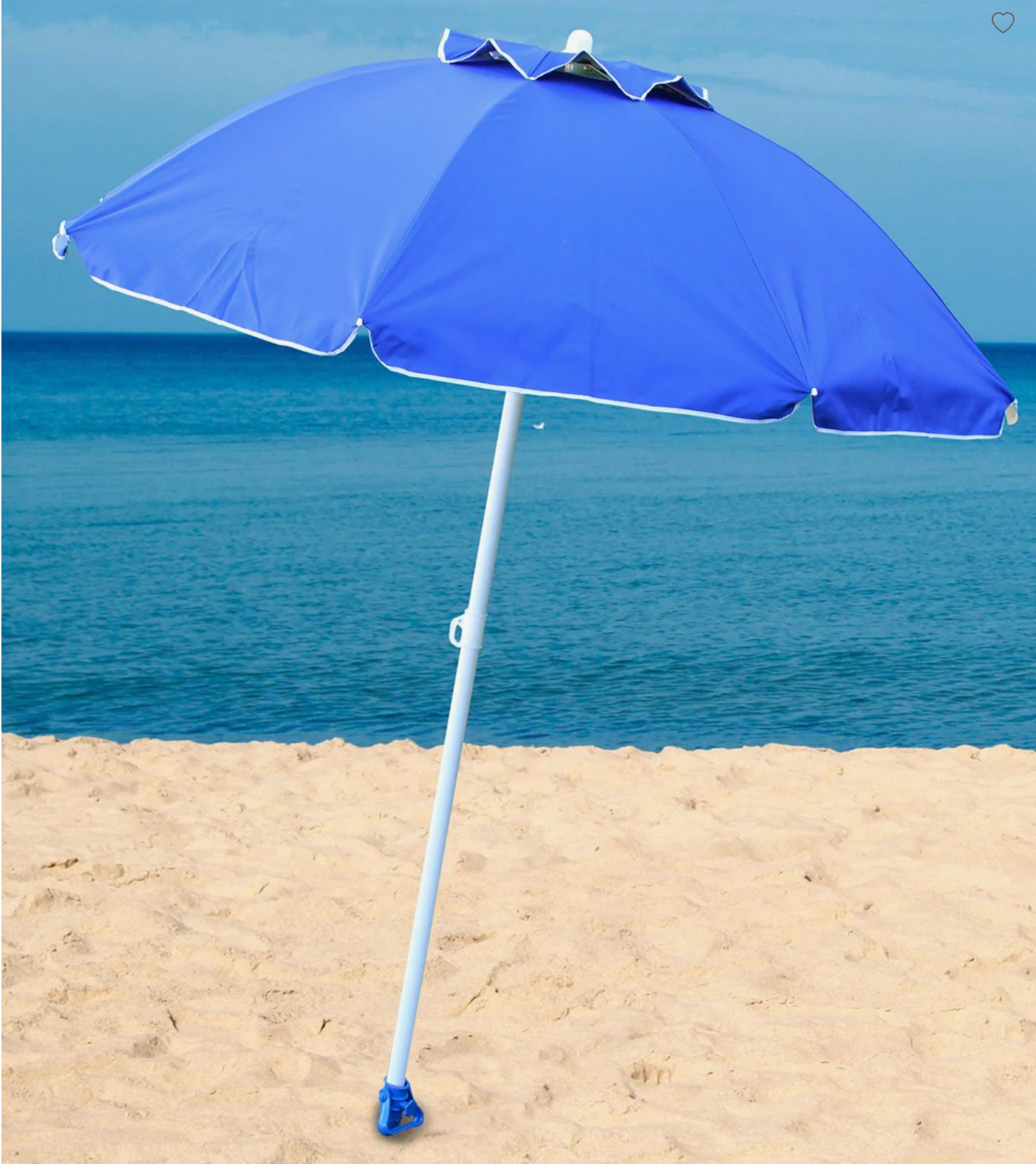 Beach Umbrella With Tilt (Blue)