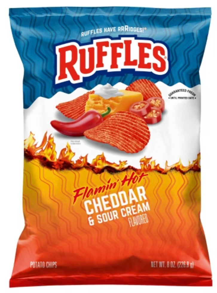 Ruffles Flamin' Hot Cheddar & Sour Cream