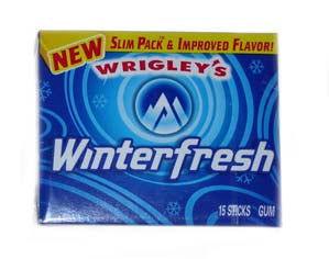 Wrigley's Winterfresh gum