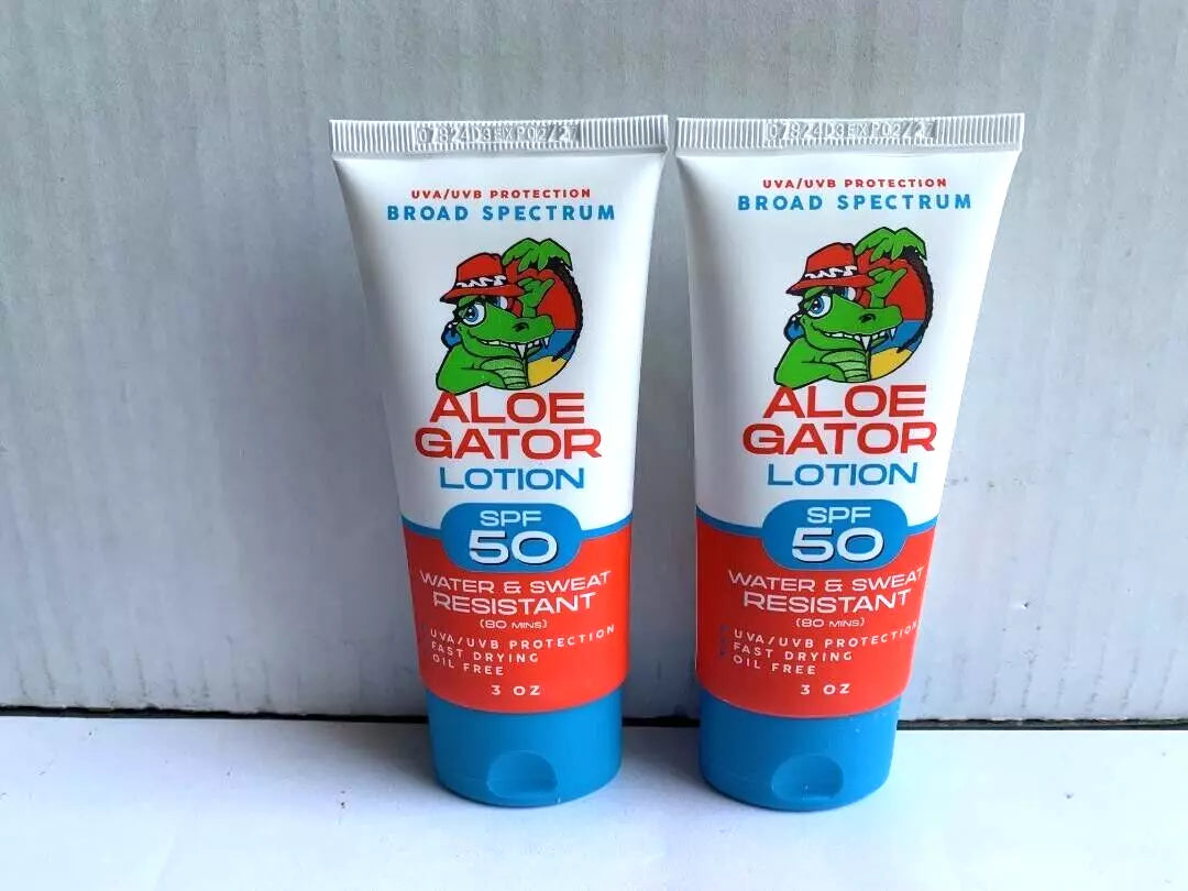 Aloe Gator SPF 50 Lotion
