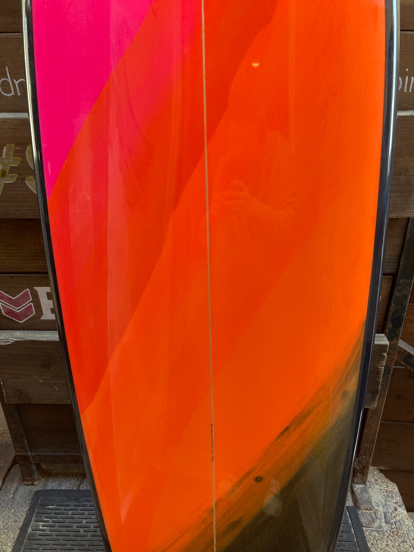 El Porto x Barahona Black Sunset 5'10 Surfboard