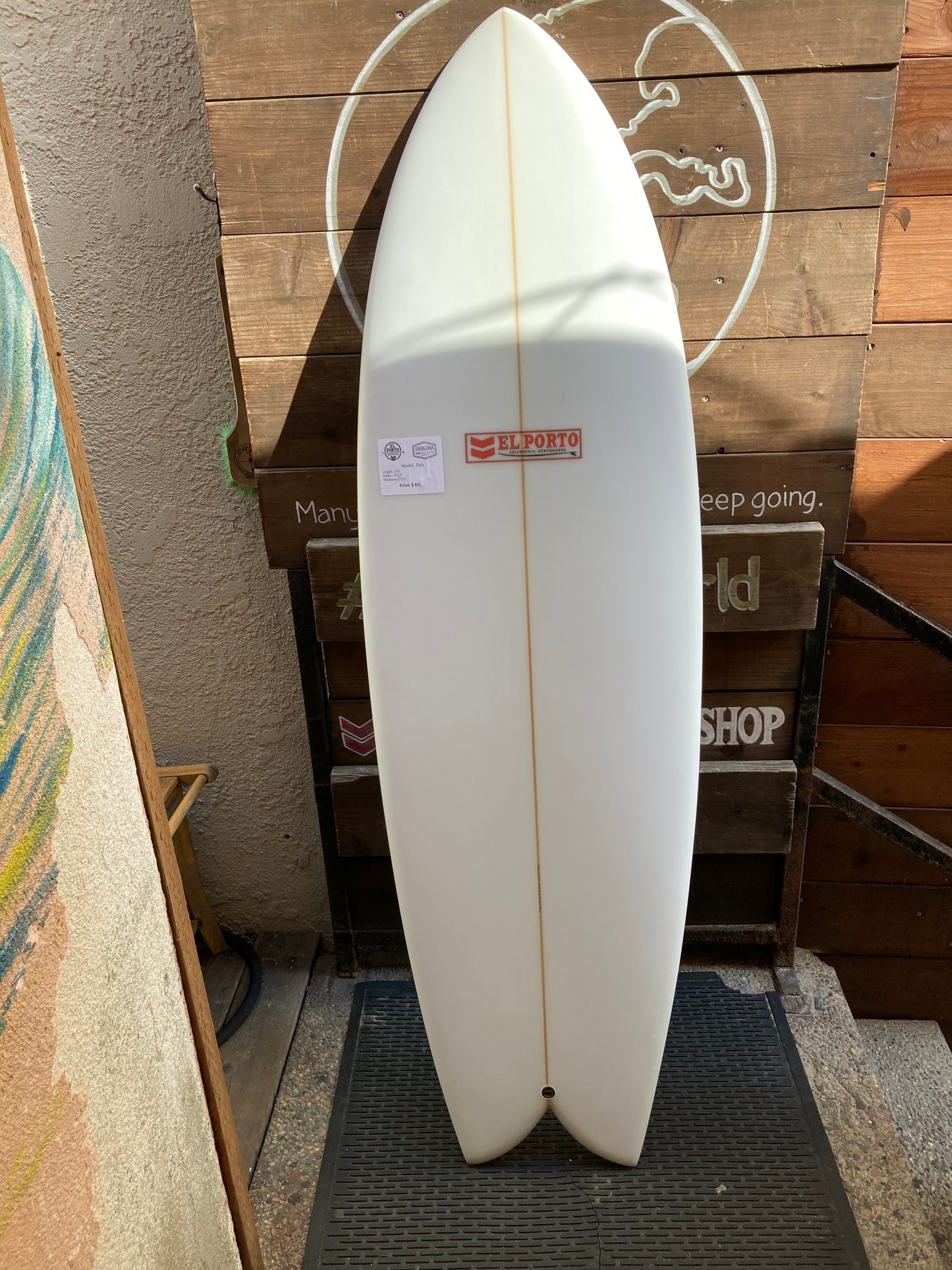 El Porto x Barahona White Pirate 5'10