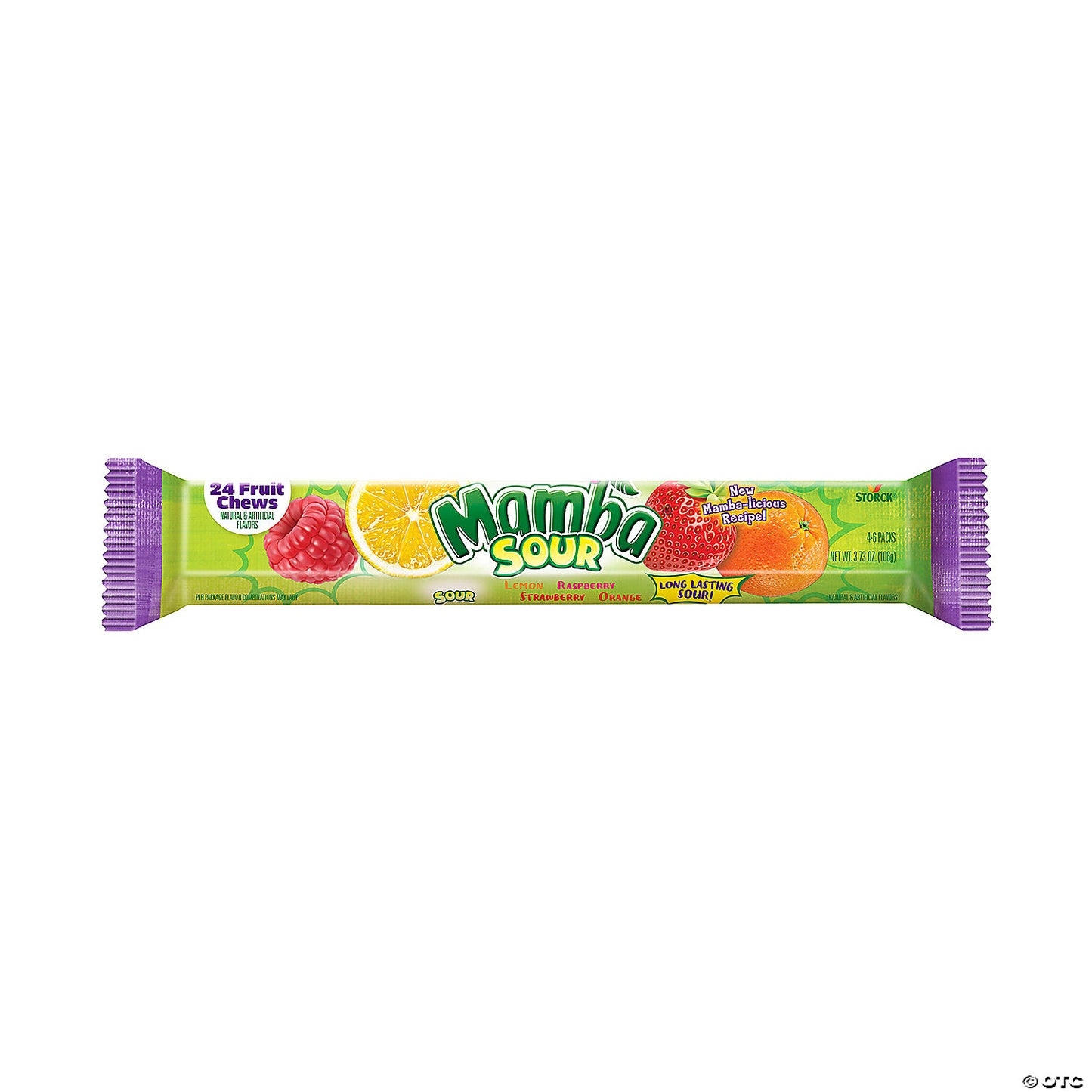 Mamba Sours Fruit Chews 2.80oz