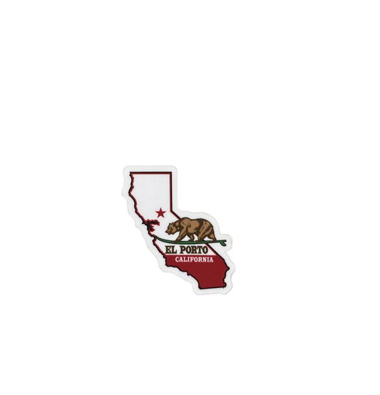 El Porto/California Sticker