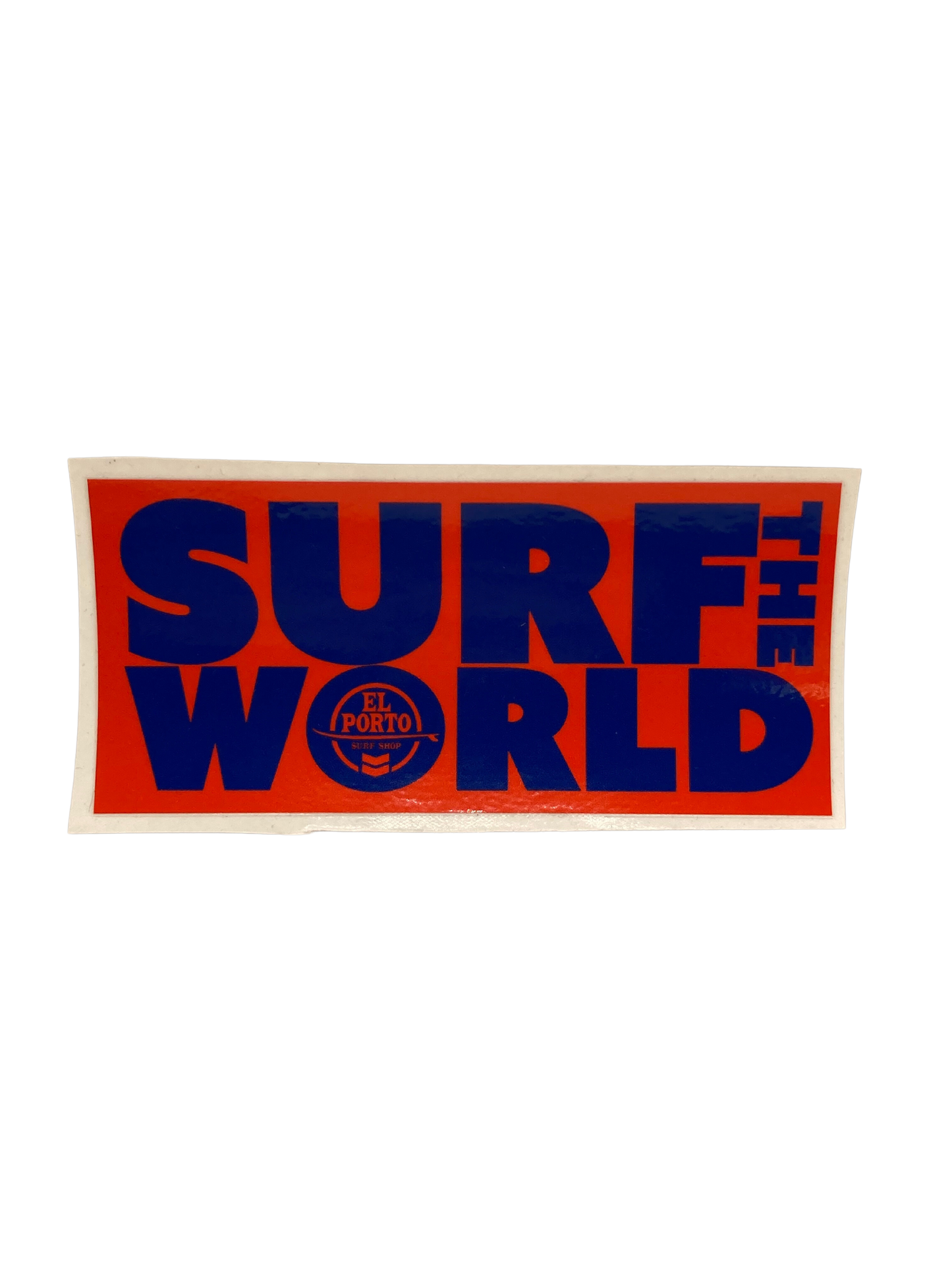 Surf The World Sticker