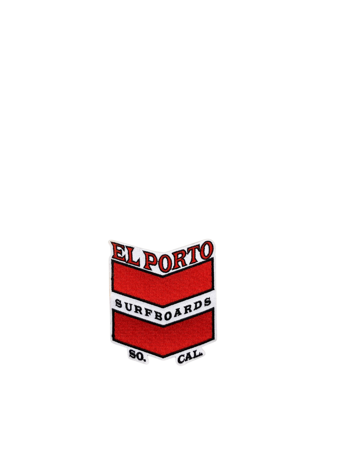 El Porto Surfboards Chevron Patch