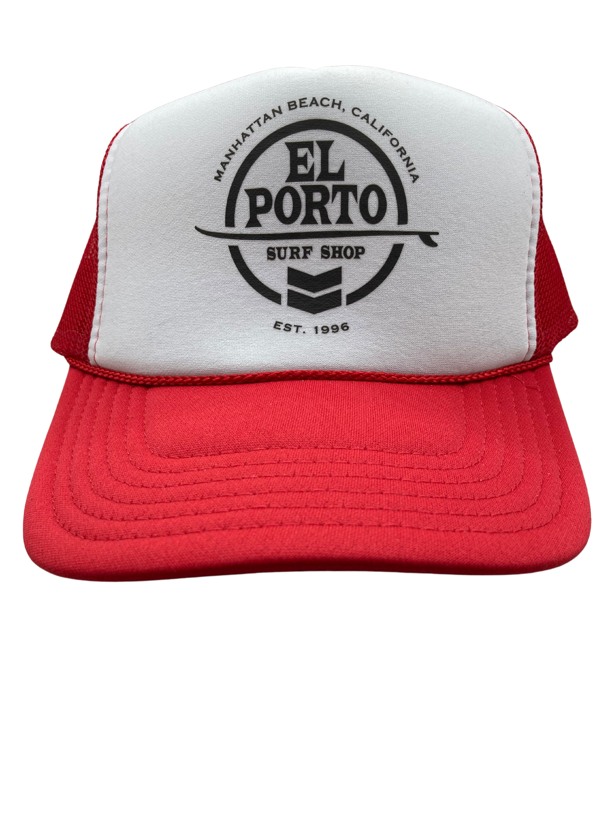 El Porto "Trucker" Hat Red / White