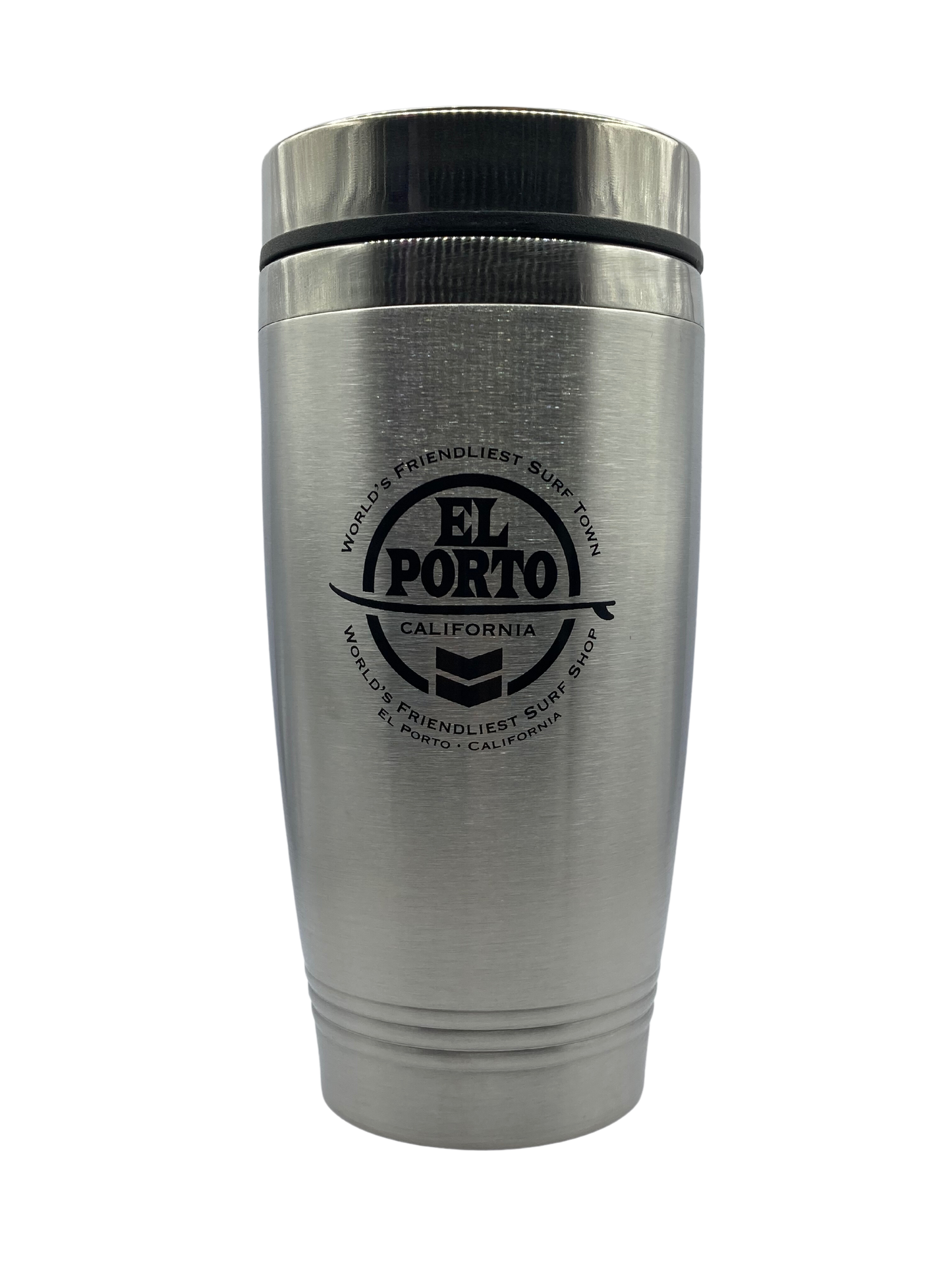 Grey El Porto Travel Mug