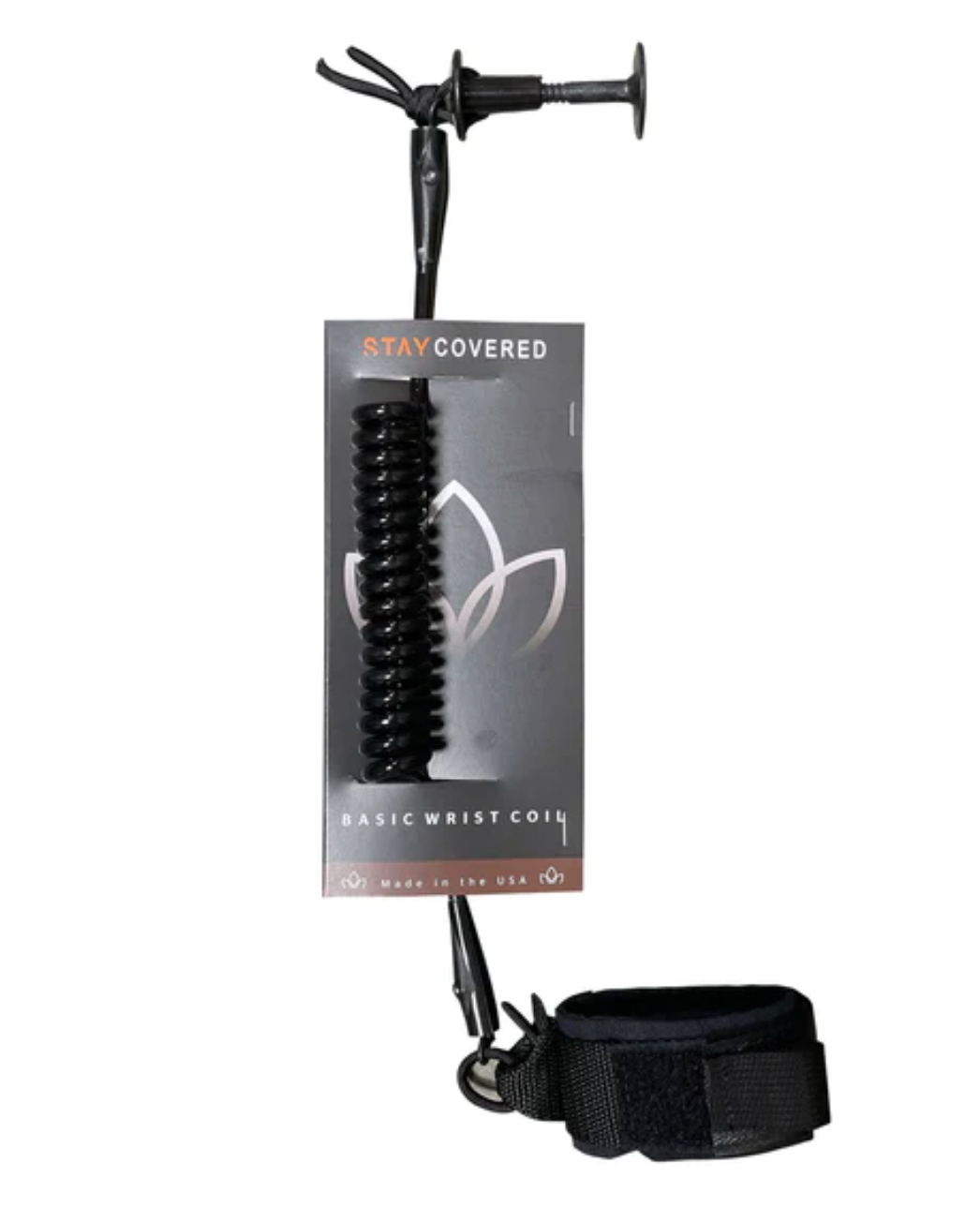 Stay Covered Leash Basic Coil BodyBoard