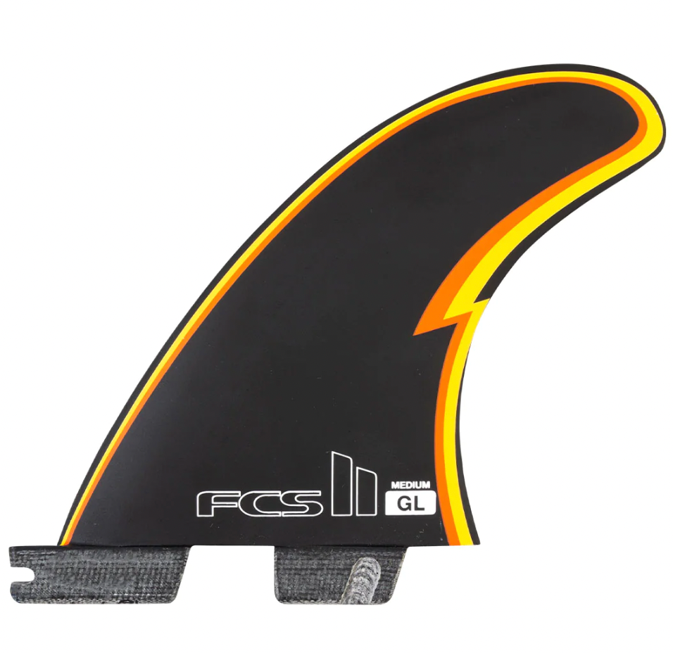 FCS II GL PC Medium Black Tri Fins