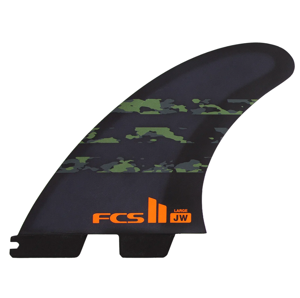 FCS II JW PC Medium Army Camo Tri Fins