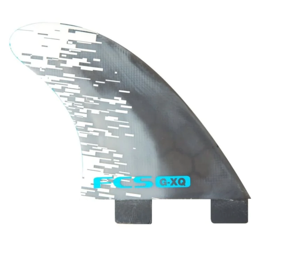FCS G-XQ Blue Smoke Quad Rear Fins (Medium)