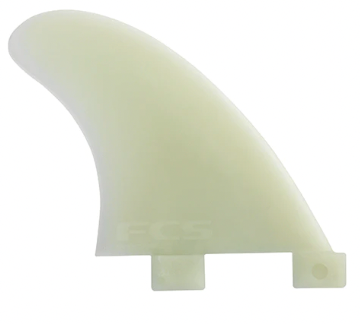 FCS GL Natural Glass Xsmall Flex Side Fins