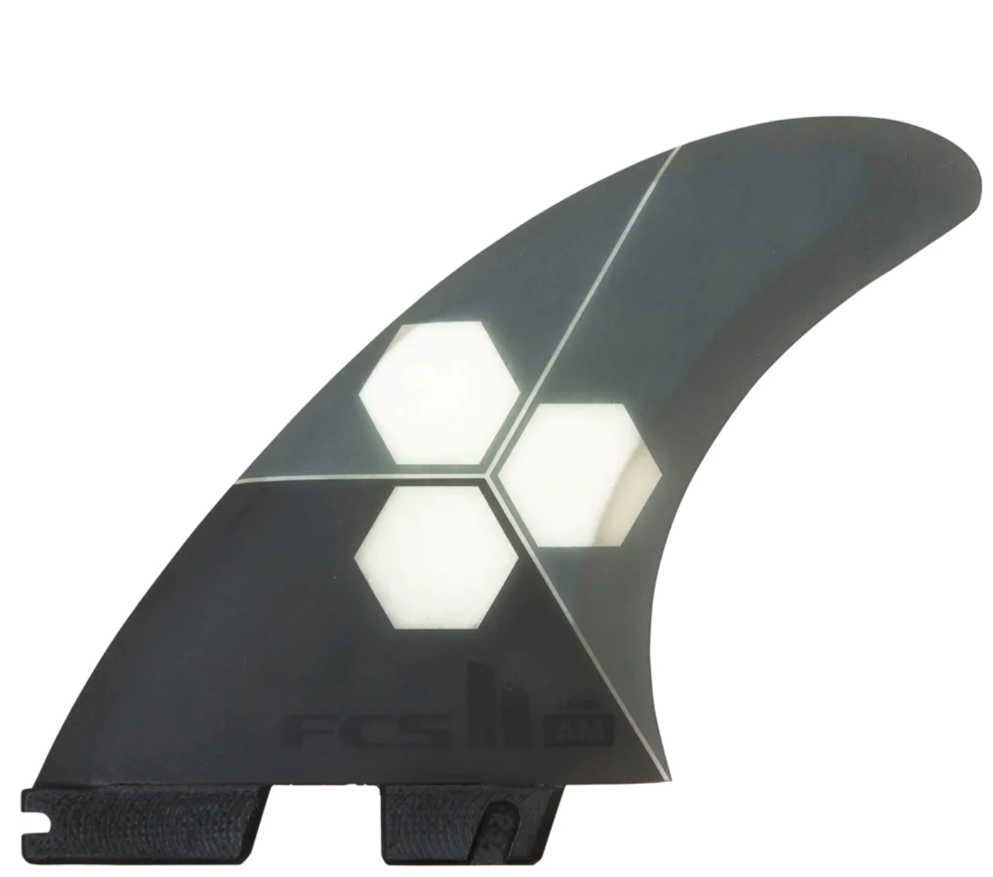 FCS II AM PC Medium Grey Tri Fins