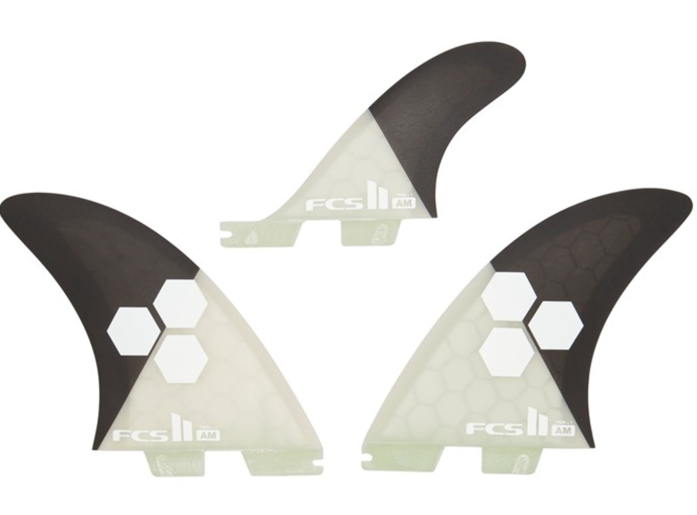 FCS II AM PC Twin + 1 X-Large Fins