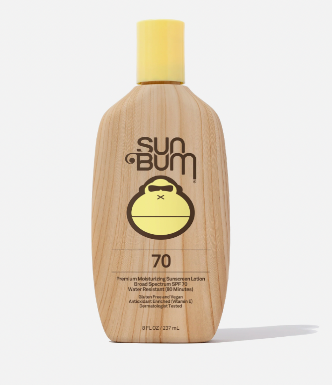 Sun Bum SPF 70 sunscreen lotion 8oz