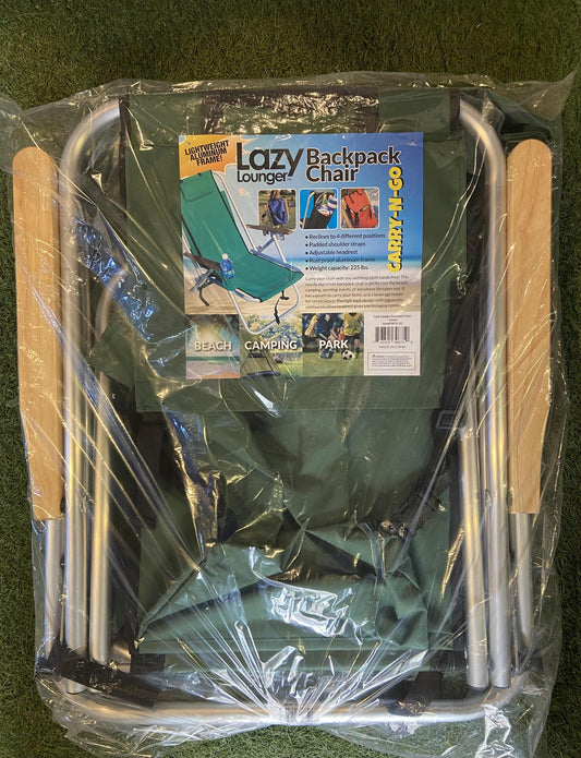 Lazy Lounger Backpack Chair (Green)