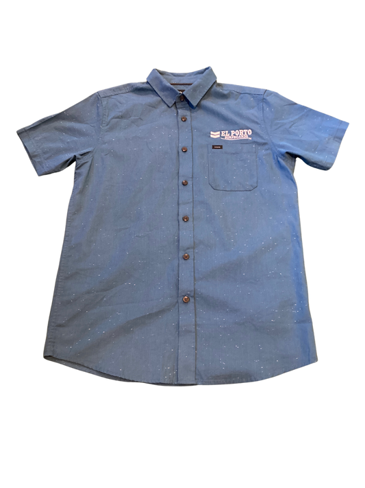 El Porto Surf Shop x Rip Curl Blue Collar S/S Shirt