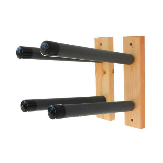 Blocksurf Wood Wall Rack (Double)
