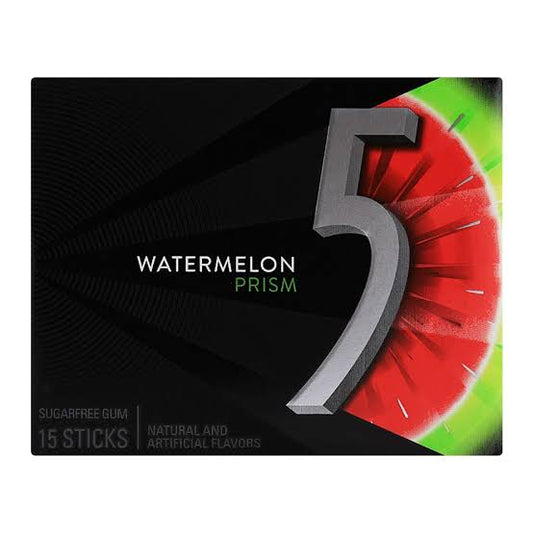 5 Gum Watermelon Prism
