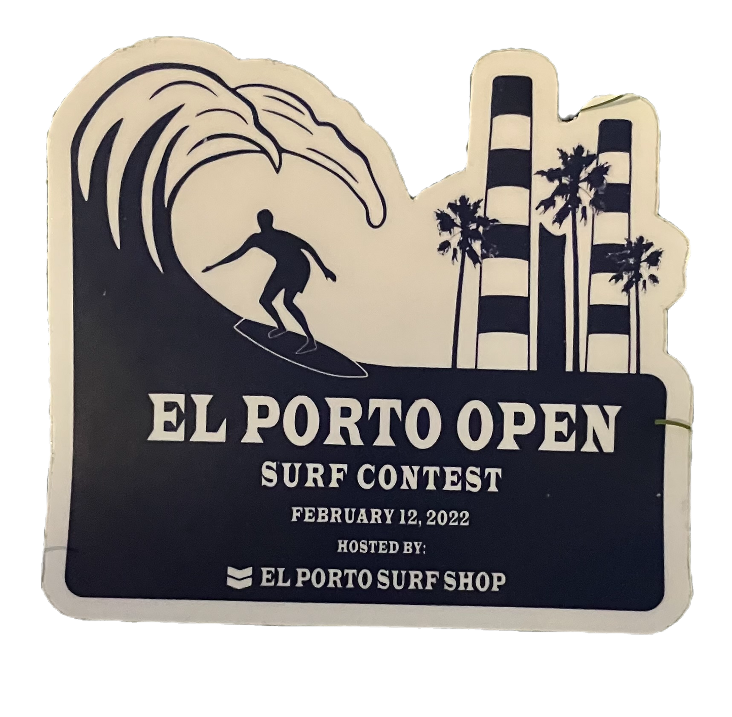 "El Porto Open" Sticker