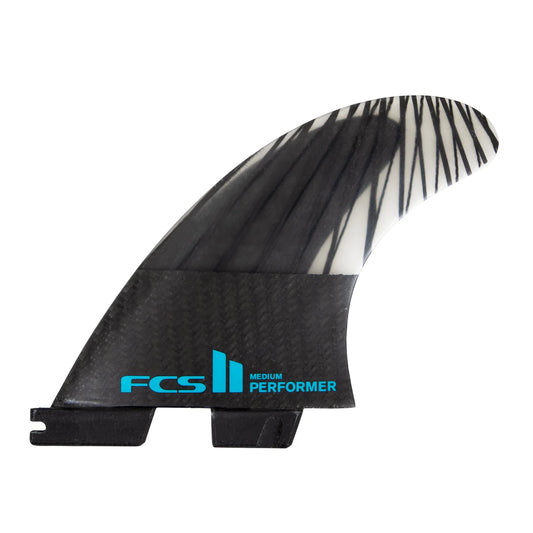 FCS II PERFORMER PC CARBON TRI FINS