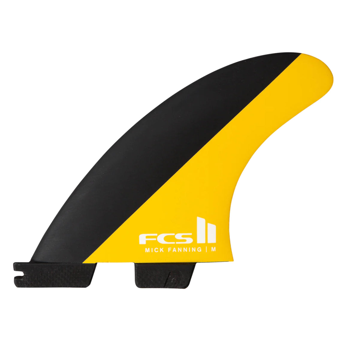 FCS ll MF PC Black/Mango Tri Fins