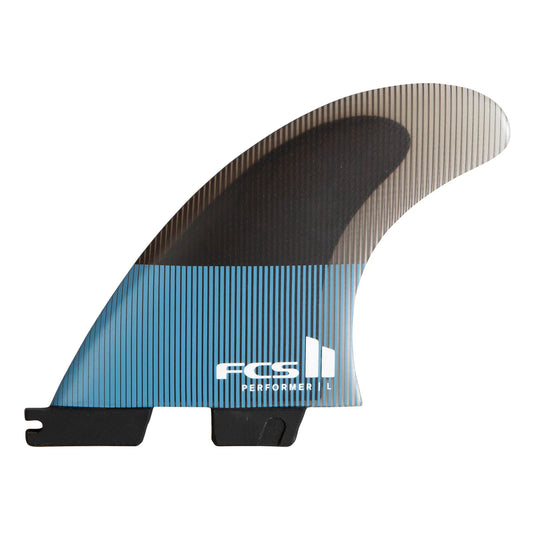 FCS ll PC Tranquil Blue Tri Fins