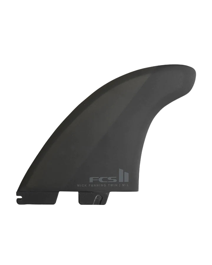 FCS ll MF Twin+1 PC Black X-Large Fins