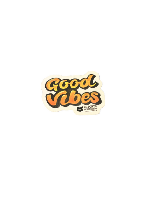 El Porto Good Vibes Sticker