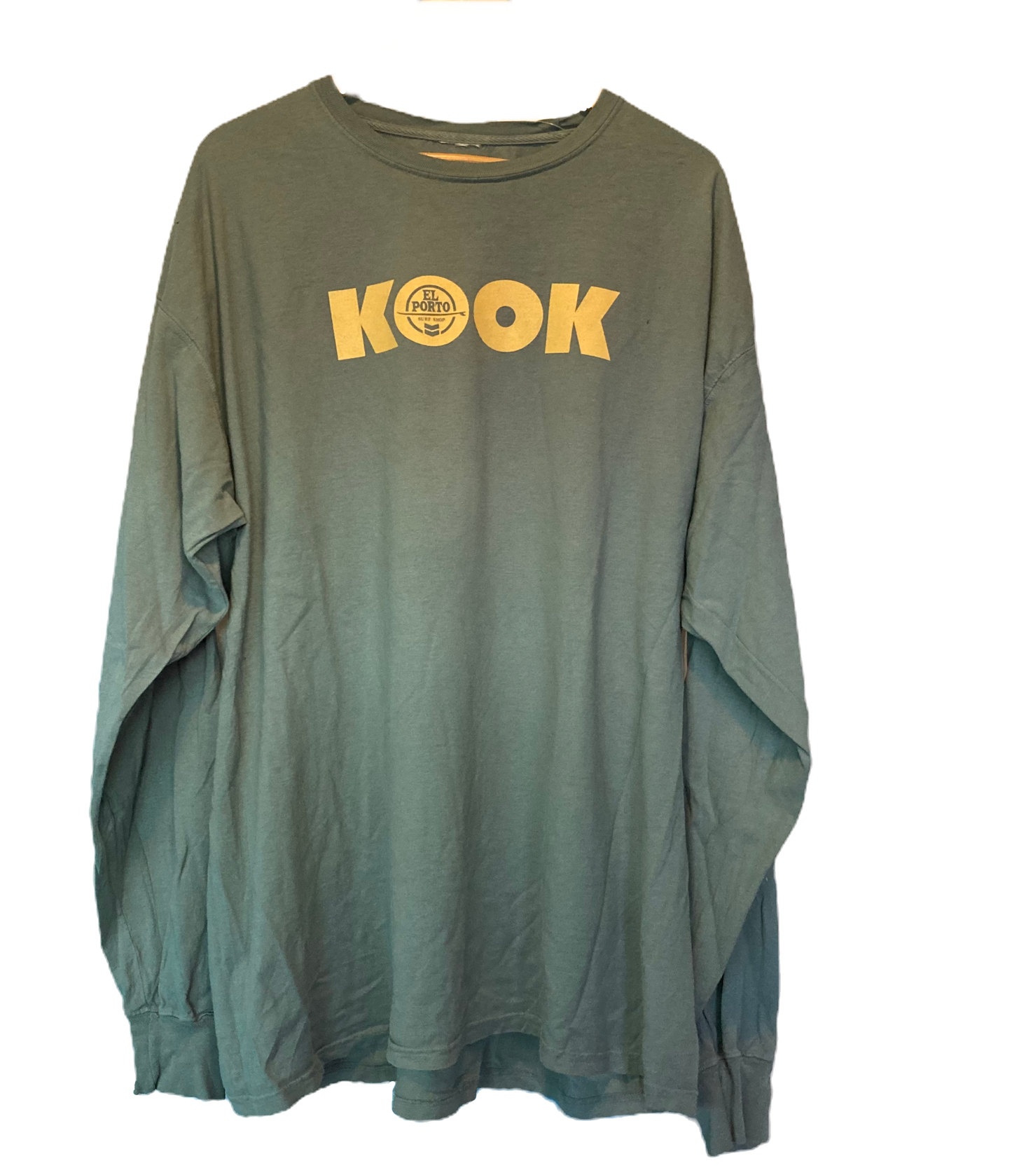 El Porto Surf Shop “Kook” Green Long Sleeve