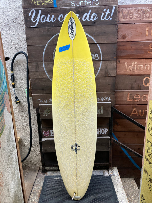 USED: Ukulele Yellow Surfboard
