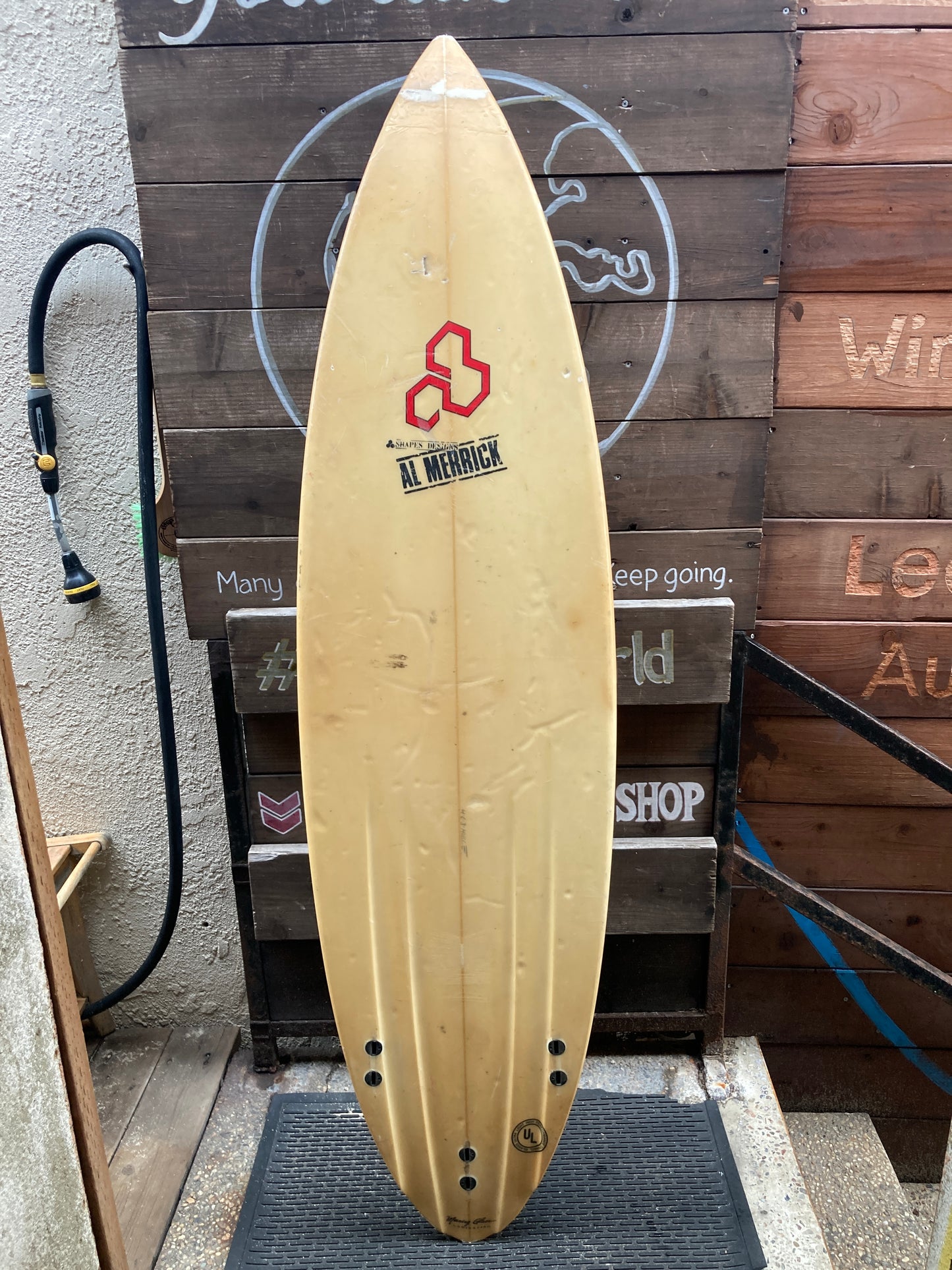 USED: AL Merrick Thruster Preformance Surfboard