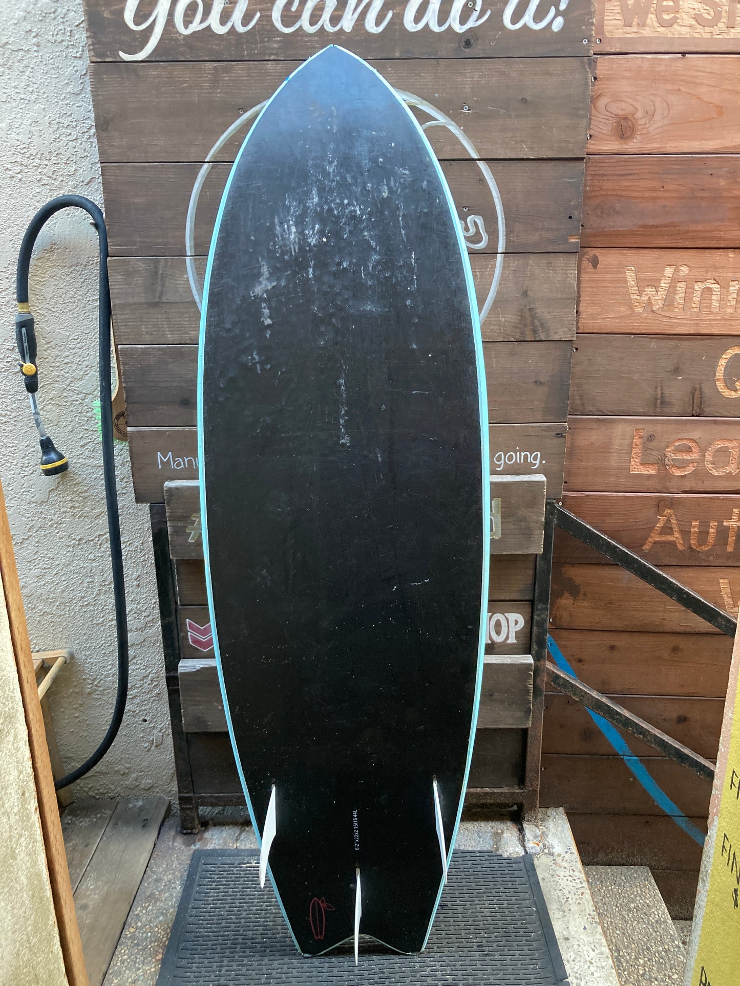 USED: Blue Foamie Surfboard