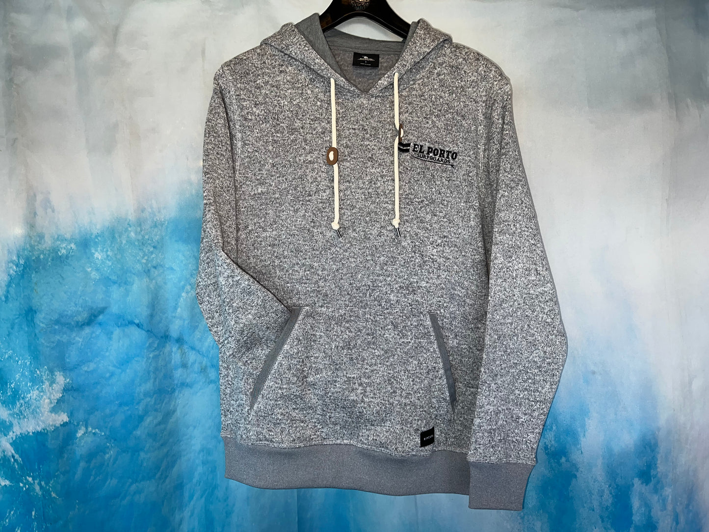 El Porto Surf Shop x Rip Curl Grey Crescent Hood